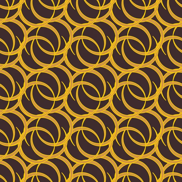 vektör çizim arka planı için daireler ile seamless modeli   