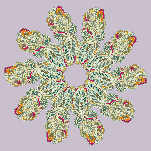 Stil zentangle yeni simetrik mandala doodle ile sanat esin kaynağı oldu. Duvar kağıdı, desen dolgularını, web sayfaları, yüzey dokuları için dekoratif nesne-ebilmek var olmak kullanılmış.