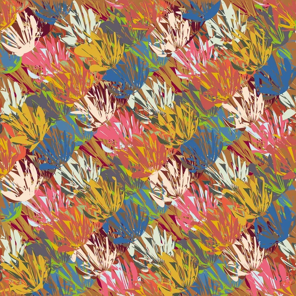 Arka plan, vektör çizim için soyut renkli seamless modeli