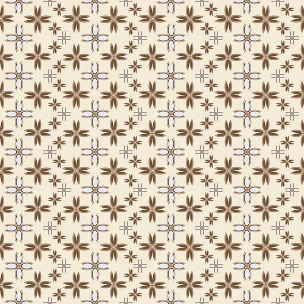 Çiçekler, vektör çizim ile çok renkli geometrik seamless modeli 