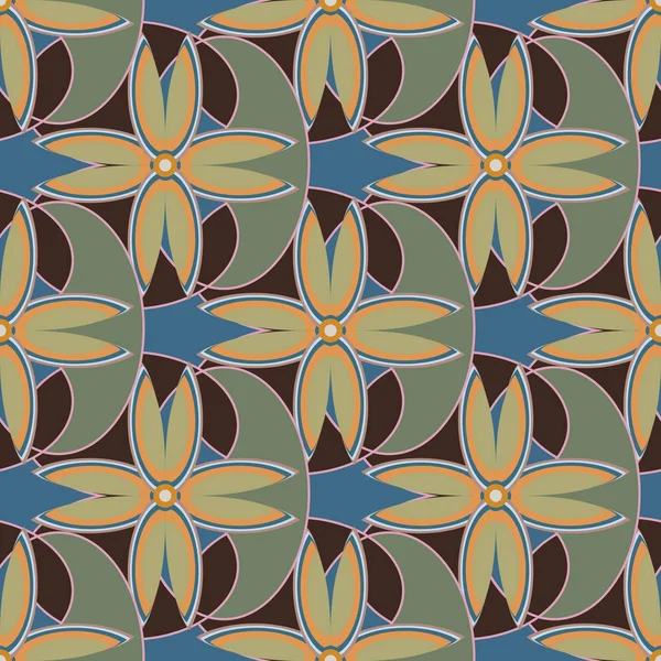 Sorunsuz çiçek desenli arka plan.