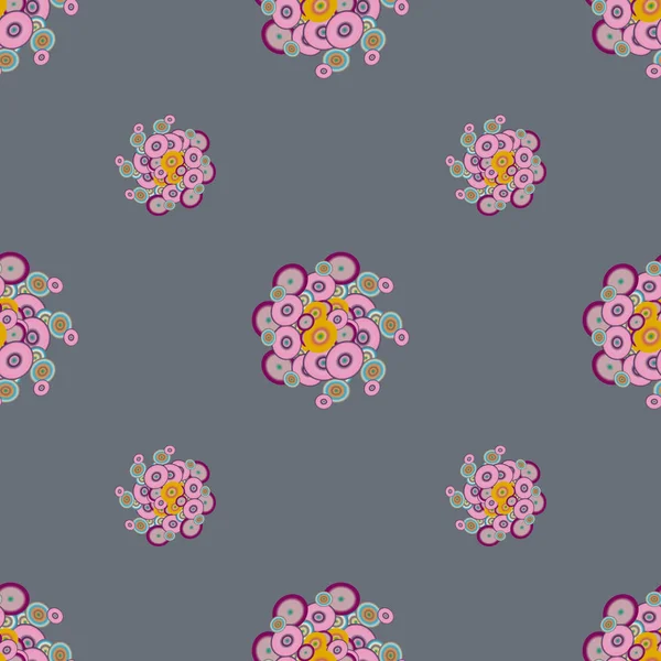 soyut geometrik renkli Dikişsiz desen arka plan için vektör çizim