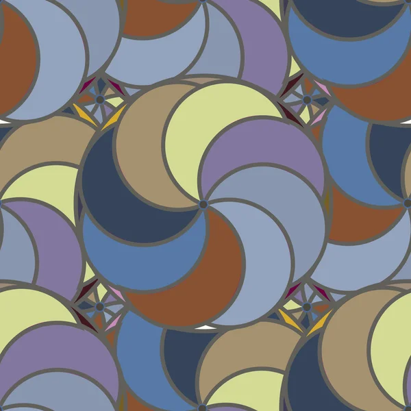 Abstract Geometrisch Kleurrijk Naadloos Patroon Voor Achtergrond — Stockvector