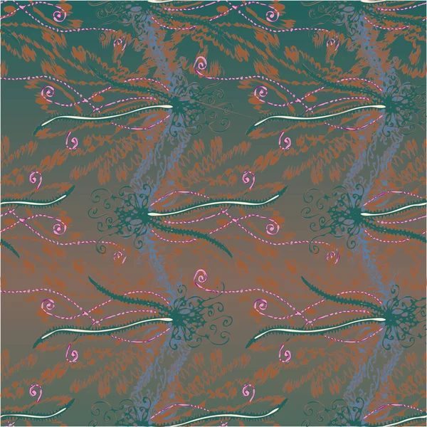 Arka plan, vektör çizim için soyut renkli seamless modeli