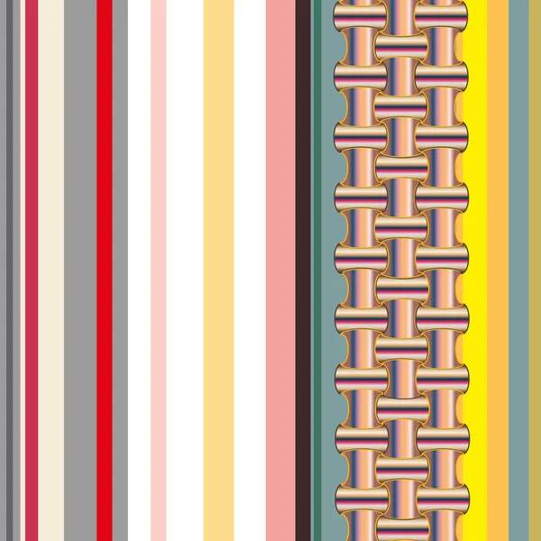 Abstrakt Geometrisk Fargerikt Mønster – stockvektor
