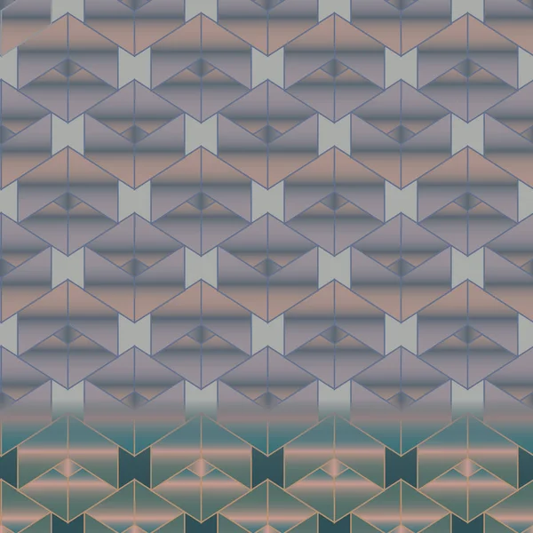 Memphis Stijl Abstracte Achtergrond Geometrische Naadloze Patroon — Stockvector