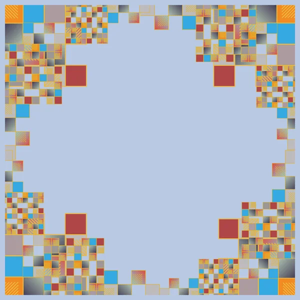 立方体和正方形的向量例证 — 图库矢量图片