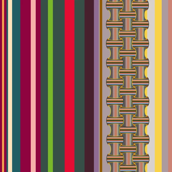Abstracte Geometrische Kleurrijke Patroon — Stockvector