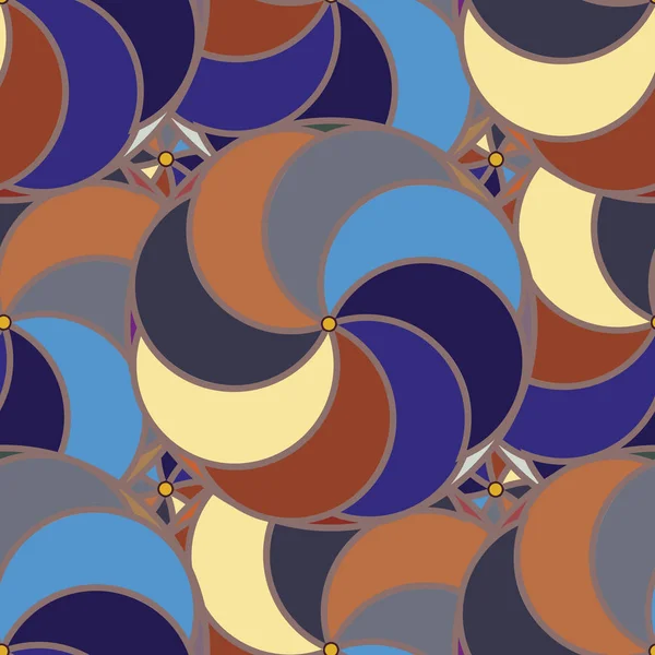 Abstract Geometrisch Kleurrijk Naadloos Patroon Voor Achtergrond — Stockvector