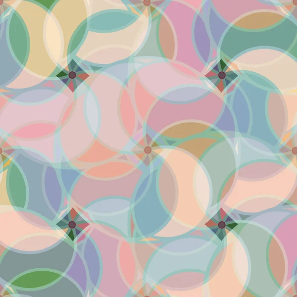 Abstract Geometrisch Kleurrijk Naadloos Patroon Voor Achtergrond — Stockvector