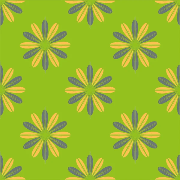  arka plan için çiçekli soyut geometrik seamless modeli