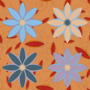 vektör çizim arka planı için seamless modeli   