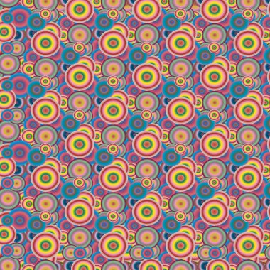 soyut geometrik renkli Dikişsiz desen arka plan için vektör çizim