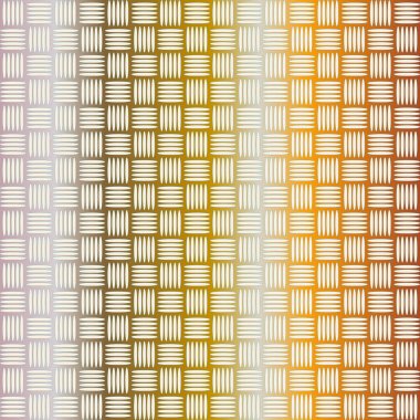 Oluklu demir, paslanmaz çelik arka plan, vektör çizim 