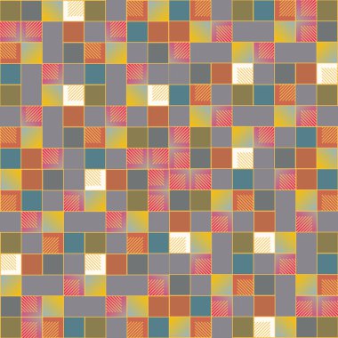 küpleri ve kareler vektör çizimi