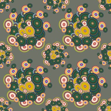 soyut geometrik renkli Dikişsiz desen arka plan için vektör çizim