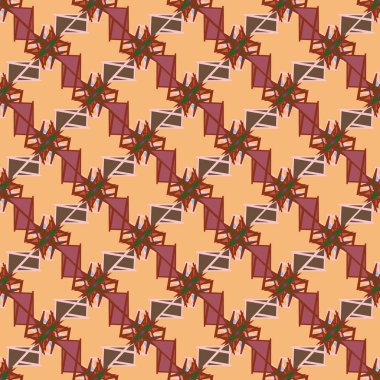 Soyut geometrik sorunsuz arka plan deseni. 