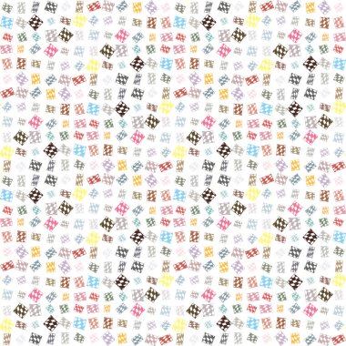 soyut geometrik renkli Dikişsiz desen arka plan için vektör çizim