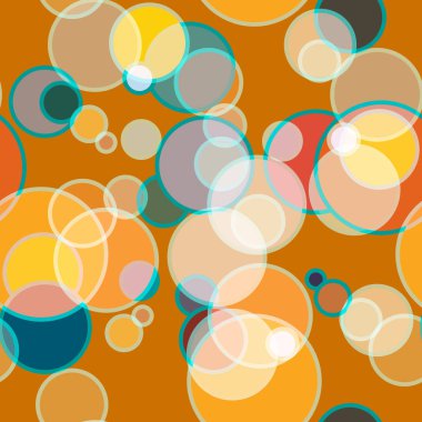 Daireler ile sorunsuz arka plan