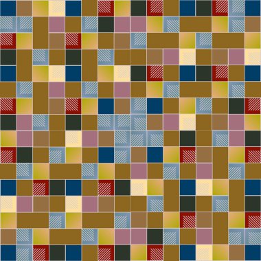 küpleri ve kareler vektör çizimi