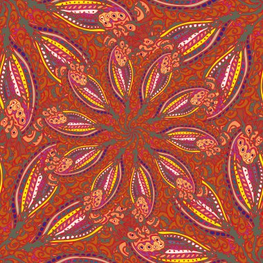 soyut dikişsiz desen, vektör illüstrasyonu