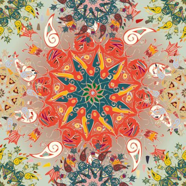 Arkaplan için soyut geometrik renkli desen. vektör illüstrasyonu 