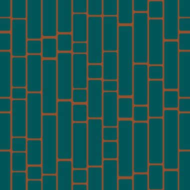 Sorunsuz doku bir tuğla duvar desen arka planı için.