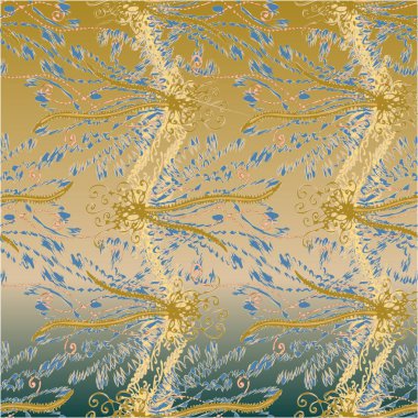 Arka plan, vektör çizim için soyut renkli seamless modeli