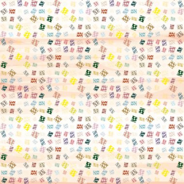 soyut geometrik renkli Dikişsiz desen arka plan için vektör çizim