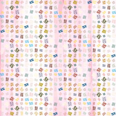 soyut geometrik renkli Dikişsiz desen arka plan için vektör çizim