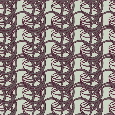 vektör çizim arka planı için daireler ile seamless modeli   