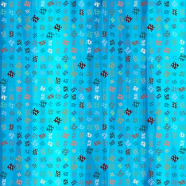 soyut geometrik renkli Dikişsiz desen arka plan için vektör çizim