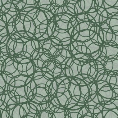 vektör çizim arka planı için daireler ile seamless modeli   