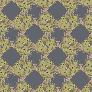 Soyut renkli Dikişsiz desen arka planı için. 