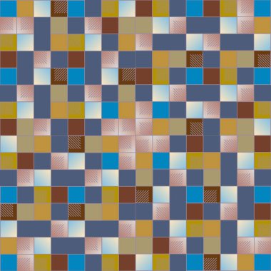 küpleri ve kareler vektör çizimi