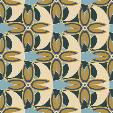 Sorunsuz çiçek desenli arka plan.