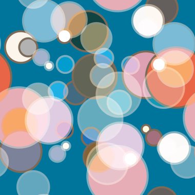 Daireler ile sorunsuz arka plan