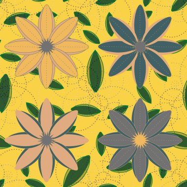 vektör çizim arka planı için seamless modeli   