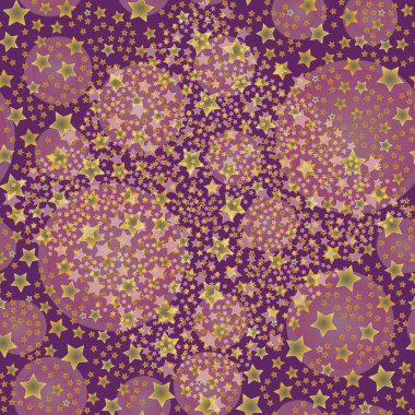 soyut geometrik renkli seamless modeli yıldız ile. Vektör çizim 