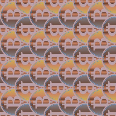 bitcoins parlak parlak pahalı sikkeleri ile Seamless modeli 