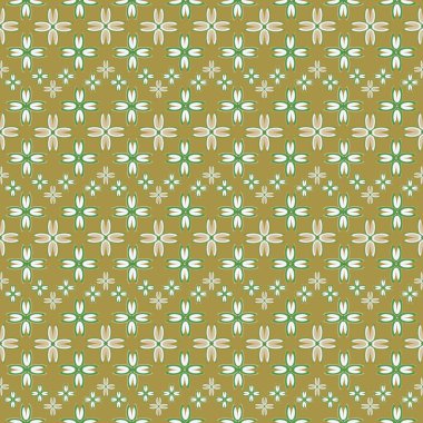 Çiçekler, vektör çizim ile çok renkli geometrik seamless modeli 