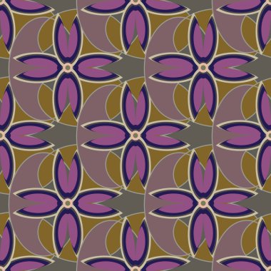 Sorunsuz çiçek desenli arka plan.