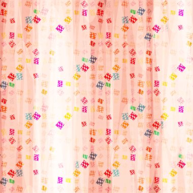 soyut geometrik renkli Dikişsiz desen arka plan için vektör çizim