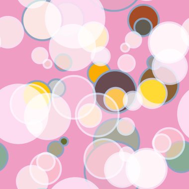 Daireler ile sorunsuz arka plan