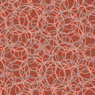 vektör çizim arka planı için daireler ile seamless modeli   