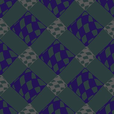 Soyut renkli geometrik Dikişsiz kareli desen arka planı için.