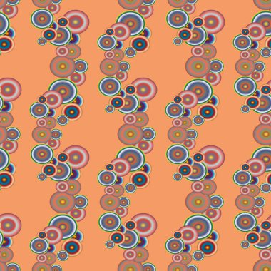 soyut geometrik renkli Dikişsiz desen arka plan için vektör çizim