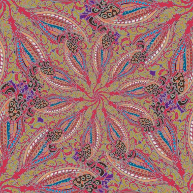 Soyut renkli Dikişsiz desen arka planı için. 