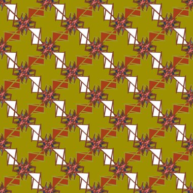 Soyut geometrik sorunsuz arka plan deseni. 