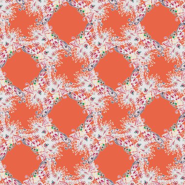 Soyut renkli Dikişsiz desen arka planı için. 